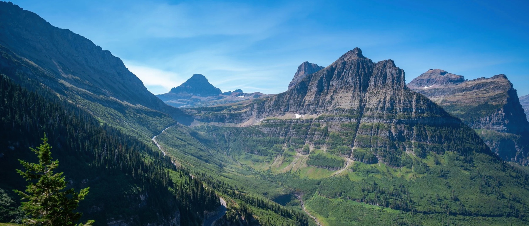 Highline Trail, Logan Pass to Granite Park.